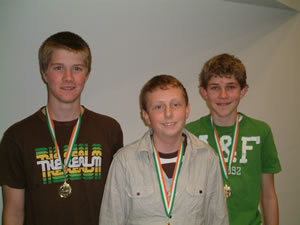Science Olympiad Gold winners