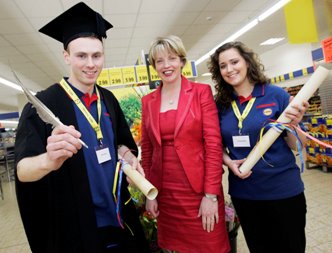 Minister Mary Coughlan launches Lidl Retail Management Degree